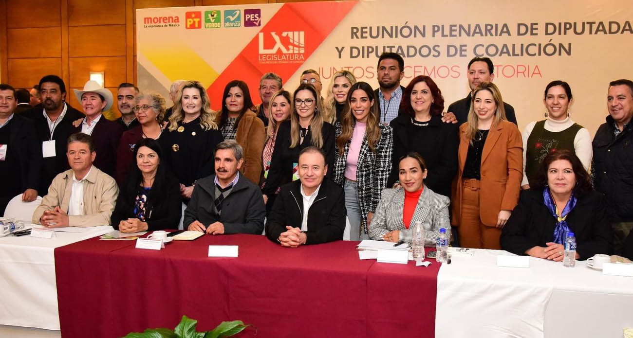 REALIZAN DIPUTADOS Y DIPUTADAS DE LA COALICIÓN “JUNTOS HACEMOS HISTORIA” REUNIÓN PLENARIA.
