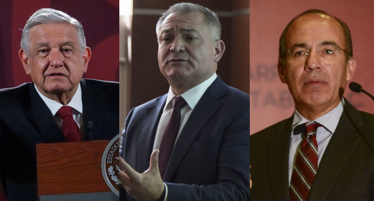 López Obrador quiere que García Luna sea testigo y diga si recibía órdenes de Fox y Calderón