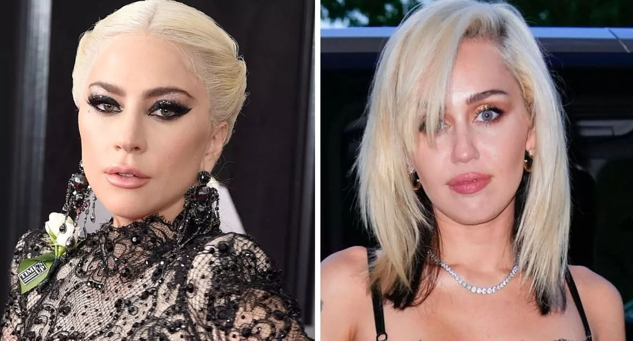Suenan más los rumores de una colaboración entre Miley Cyrus y Lady Gaga