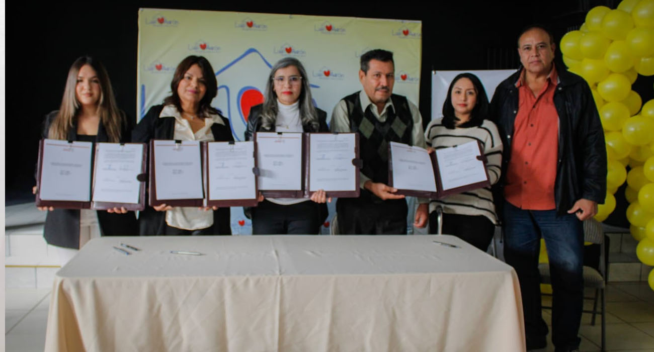 Gobierno de Sonora y Albergue Niños con Cáncer Luis Aarón A.C. firman convenio de colaboración