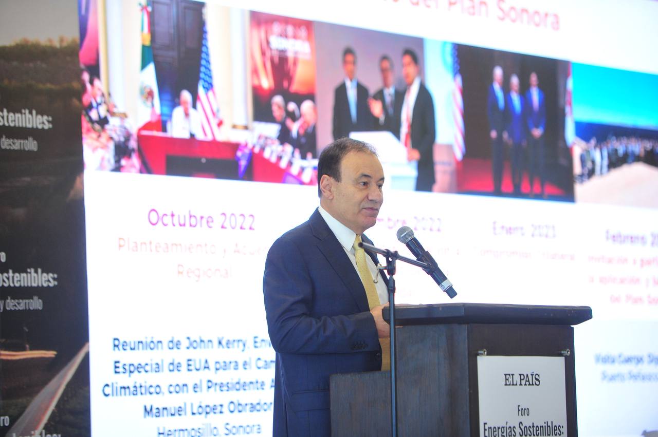Plan Sonora pone al estado a la vanguardia mundial en la lucha contra el cambio climático: Alfonso Durazo