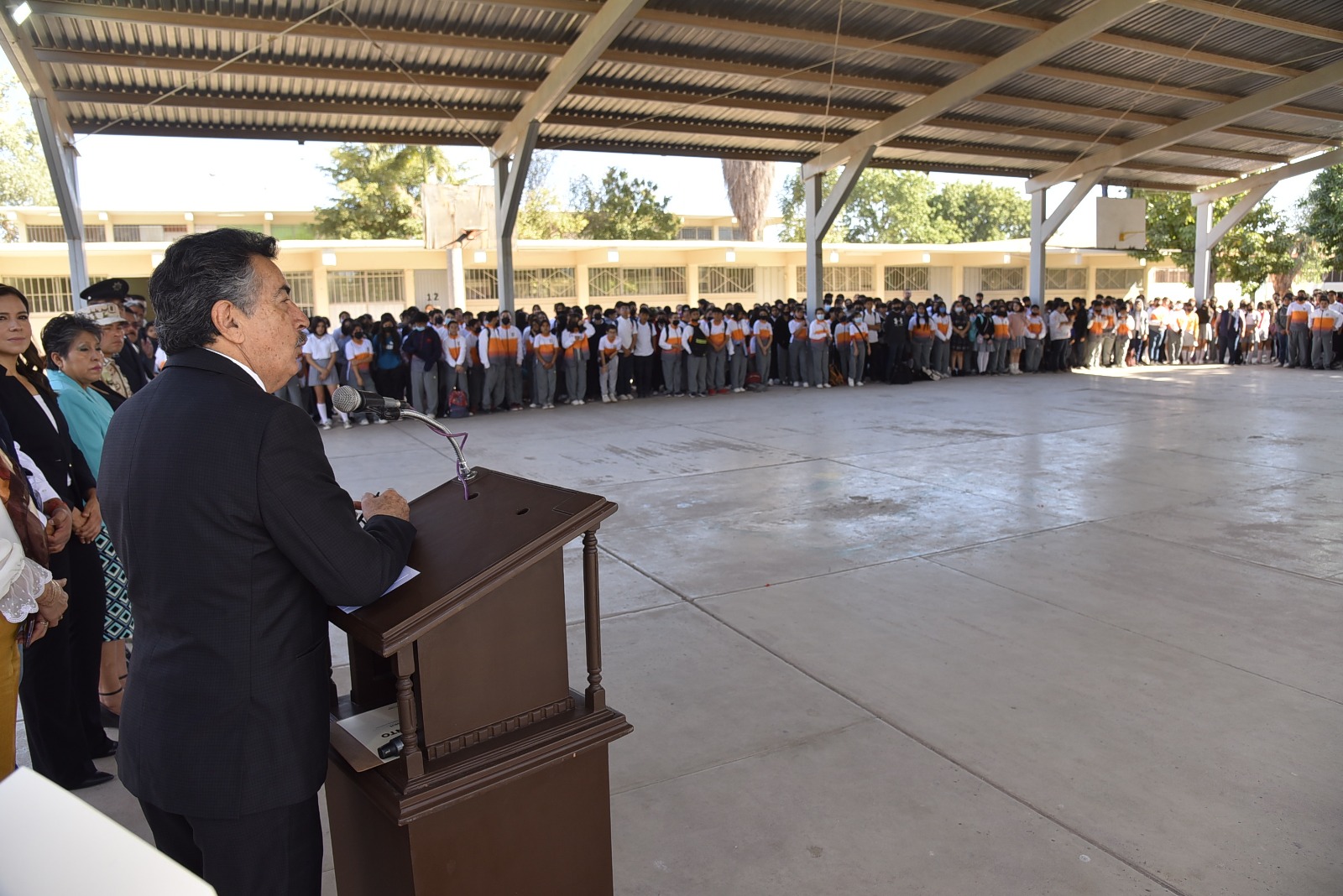 PROMUEVEN VALORES CÍVICOS EN ESCUELA SECUNDARIA GENERAL 2