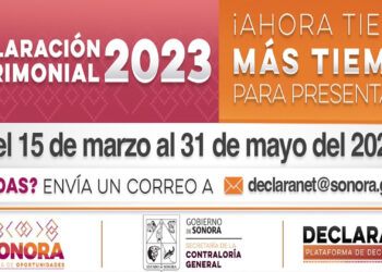 Contraloría Sonora amplía plazo para presentar la declaración patrimonial