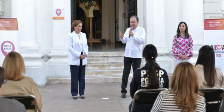 Palacio de Gobierno es un espacio seguro para las mujeres: Alfonso Durazo