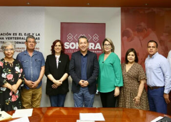 Presenta SEC Sonora informe de trabajo a diputados locales.