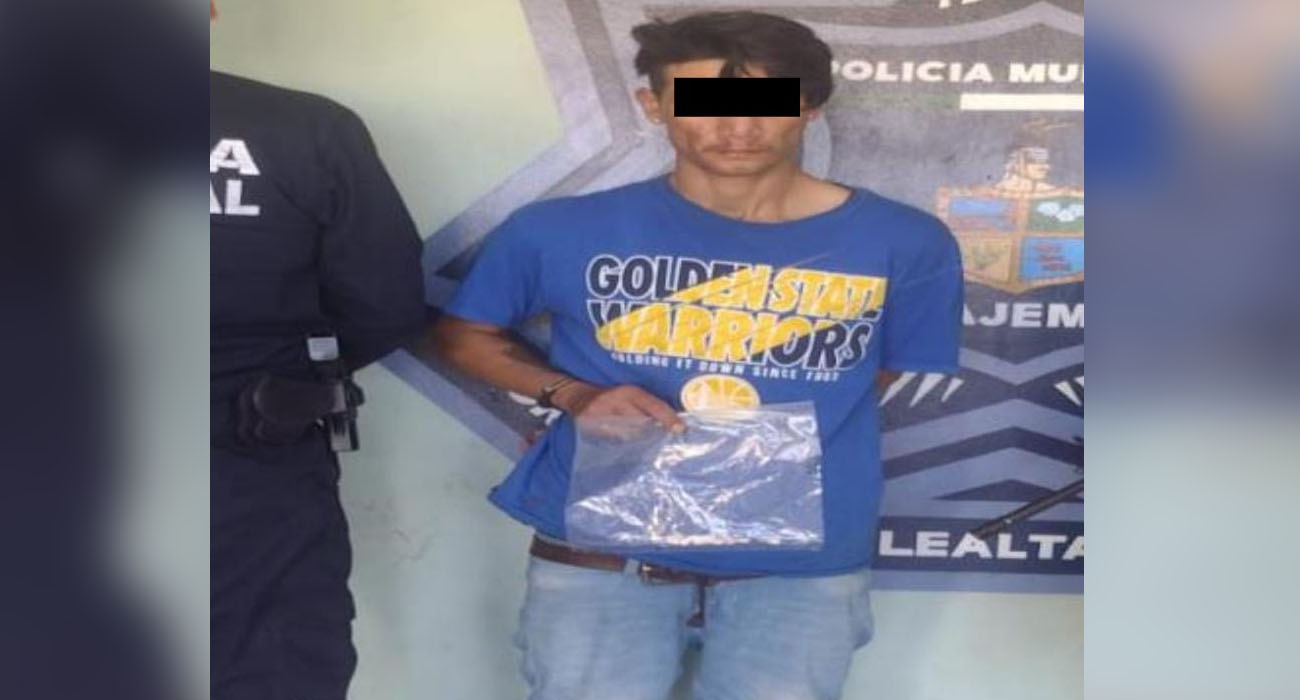 Detiene SSPM a sujeto con droga en la Real de Sevilla