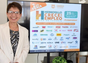 Tendrá la Feria Hermosillo CRECE con Empleo a 40 empresas ofertando sus puestos disponibles