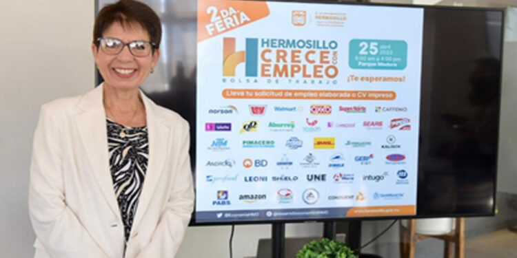 Tendrá la Feria Hermosillo CRECE con Empleo a 40 empresas ofertando sus puestos disponibles