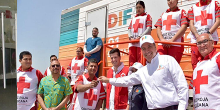 Listas dos Clínicas Móviles de DIF Hermosillo para brindar atención gratuita en Bahía de Kino