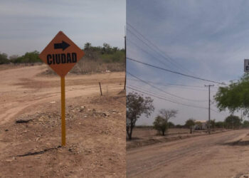 Coloca tránsito de la SSPM señalizaciones y franjas reductoras de velocidad para prevención de accidentes en caminos rumbo a la presa