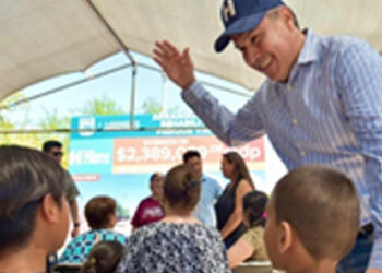 Arranca Toño Astiazarán rehabilitación de parque en la colonia Virreyes