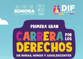 Invita Gobierno de Sonora a la Primera Gran Carrera por los Derechos de Niñas, Niños y Adolescentes