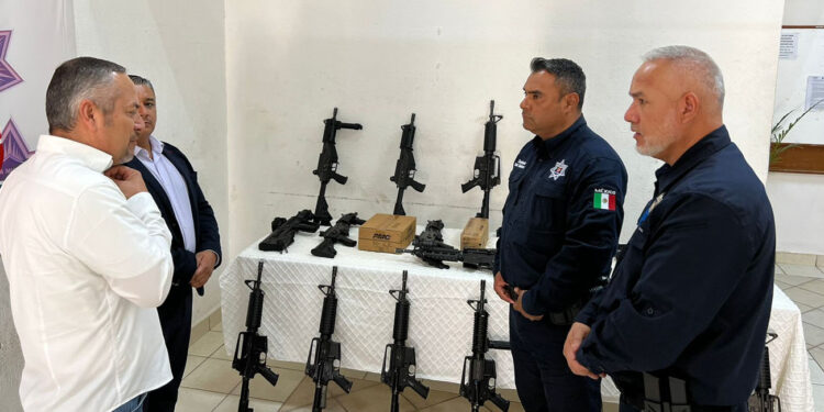 Fortalece Gobierno de Sonora a corporaciones de Seguridad en Puerto Peñasco y Plutarco Elías Calles