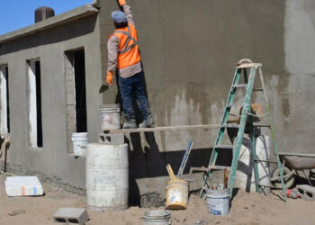 Avanza en un 60 por ciento construcción de Casa de Salud en ejido San Luis