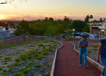    Entrega Toño Astiazarán Parque en Loma Linda, obra ganadora del Presupuesto CRECES