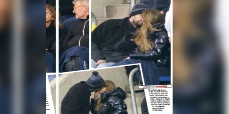 Piqué y Clara Chía ya se besan en público tras mudanza de Shakira con sus hijos
