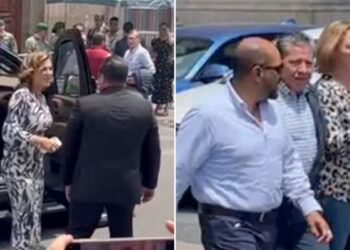 Gobernadores de Morena se reúnen en Palacio Nacional para hablar de seguridad