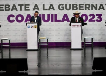 Guadiana y Mejía se enzarzan en ataques mutuos en el primer debate