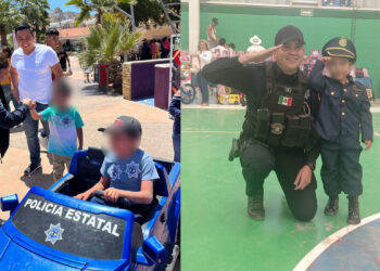 Trabaja Policía Estatal en acciones de proximidad ciudadana con la niñez de Sonora