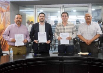 Gobierno Municipal  y CMIC Sonora, firman convenio