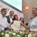 Atestiguan Toño Astiazarán y Patty Ruibal enlace matrimonial de casi 400 parejas