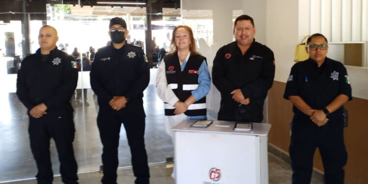 Presencia de Policía Estatal y C5i Sonora inhibe delitos en Central de Autobuses de Hermosillo