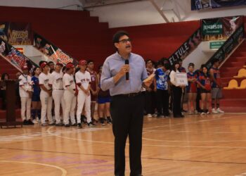 Inaugura Alcalde el torneo Estatal Deportivo InterCebatis