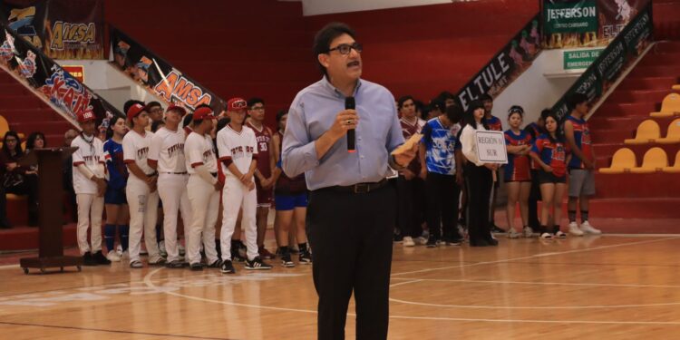 Inaugura Alcalde el torneo Estatal Deportivo InterCebatis
