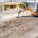 Continúa Ayuntamiento de Guaymas con obra de pavimentación para el beneficio de las familias