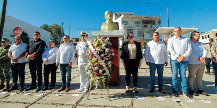 Realiza Ayuntamiento de Guaymas conmemoración del 161 aniversario de la Batalla de Puebla.