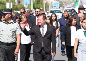 Desfile conmemorativo del 161 Aniversario de la Batalla de Puebla