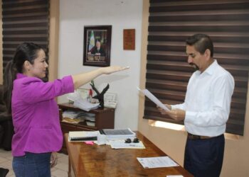 Formalizan nombramiento a coordinadora de ecología