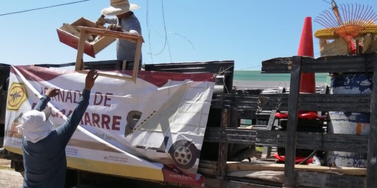 Recolecta Ayuntamiento de Guaymas 3.2 toneladas de ‘cacharros’.