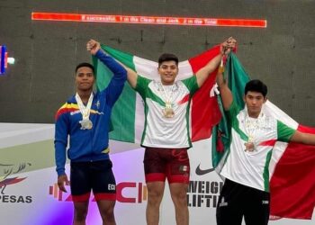 Gana alumno de Cecyte Sonora medalla de oro en Campeonato Panamericano Juvenil de Halterofilia