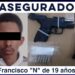 Captura Policía Estatal a persona armada en operativo de la colonia Óscar Russo Vogel de Cajeme