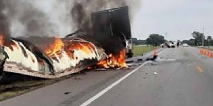 Accidente en carretera de Tamaulipas deja 13 muertos