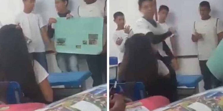 Alumno apuñala a su compañera de clase porque se burló de él cuando exponía