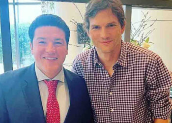 Samuel García invitó a NL al actor Ashton Kutcher