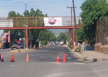 Realizan trabajos de recarpeteo en la Avenida Obregón