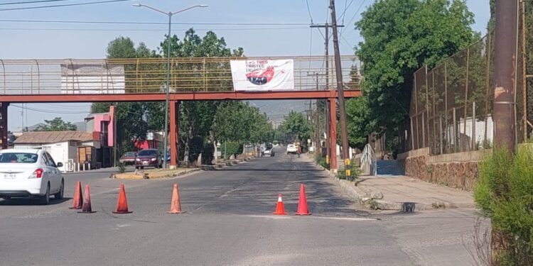 Realizan trabajos de recarpeteo en la Avenida Obregón