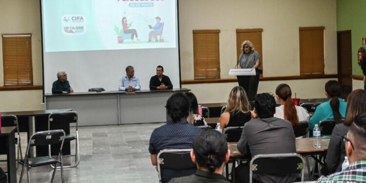 Realiza CIFA mesas de trabajo para el servicio psicológico de la población cajemense