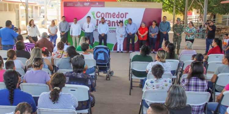 Inaugura Doctora Karla Córdova González Comedor infantil «Creciendo con Bienestar”.