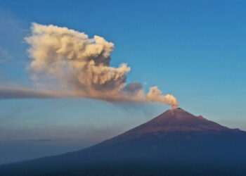 Reporta Cenapred 168 exhalaciones del Popocatépetl en últimas 24 horas