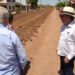 Supervisa Lamarque Cano avance en obras de infraestructura sanitaria y posterior pavimentación