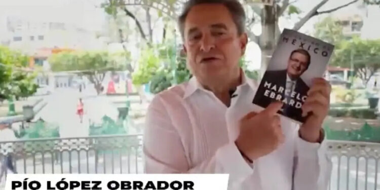 Pío López Obrador respalda aspiraciones presidenciales de Ebrard