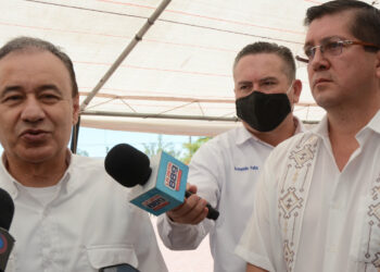 Reconoce gobernador Alfonso Durazo trabajo y compromiso de alcalde Jorge Elías
