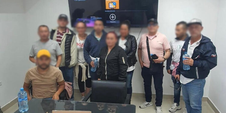 Sanas y a salvo se logró localizar a 10 personas originarias de colombia, que fueron reportadas como desaparecidas en sonora.