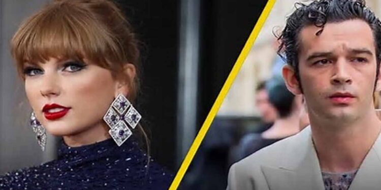 Aseguran que Taylor Swift y Matt Healy retoman romance después de casi 10 años
