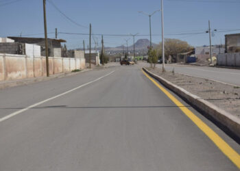 Rehabilita Gobierno de Sonora nueve vialidades en Agua Prieta