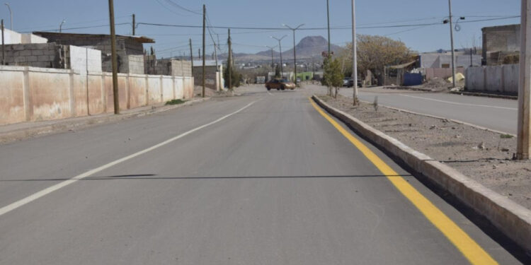 Rehabilita Gobierno de Sonora nueve vialidades en Agua Prieta